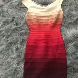 Herve leger multicolored dress!!!